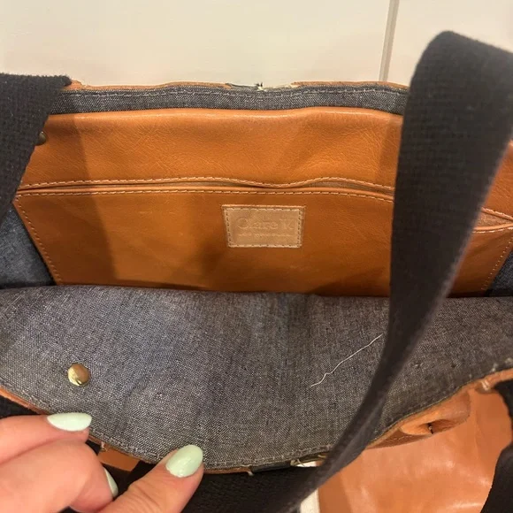 Clare V. leather tote - Picture 3 of 7